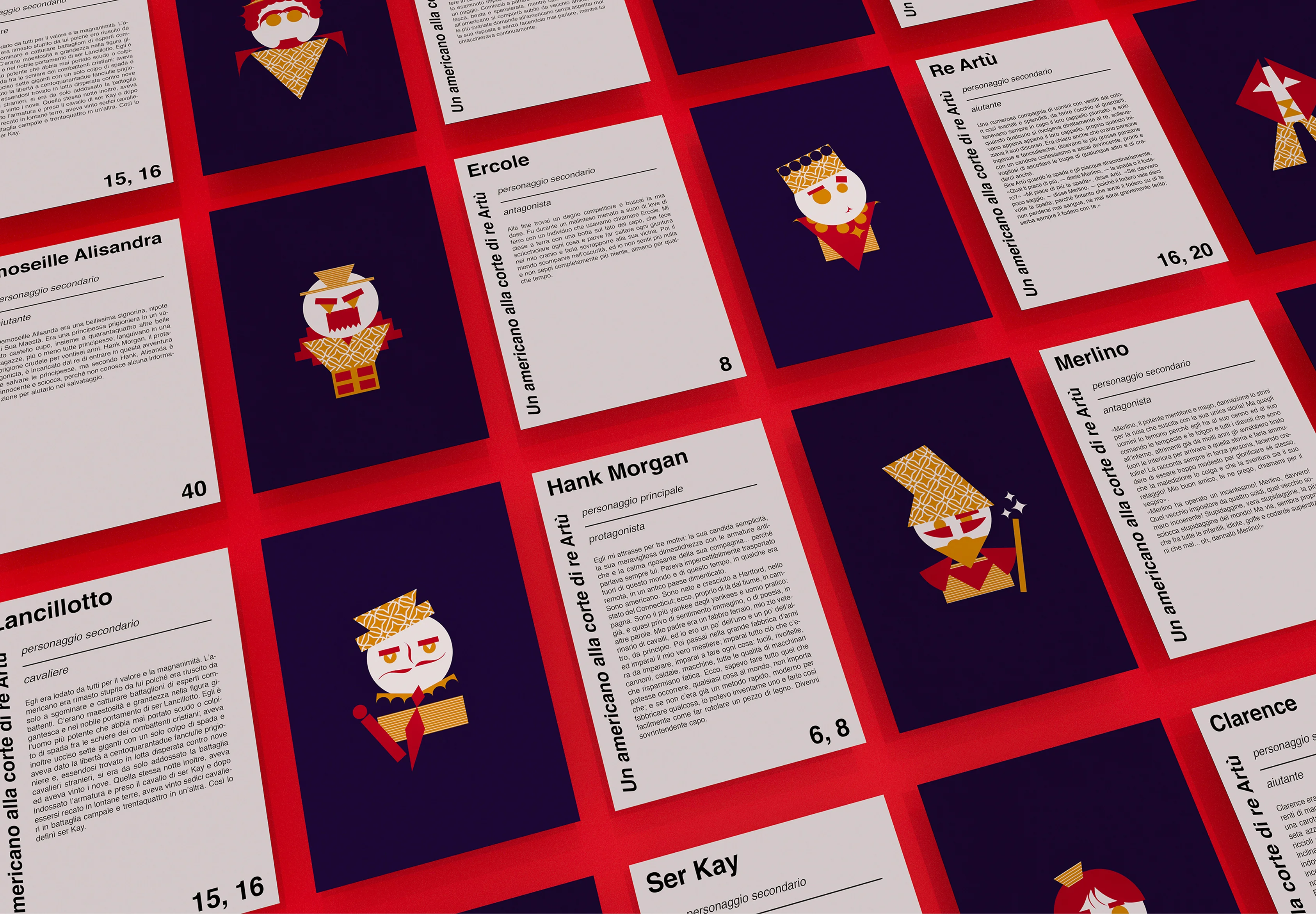 personaggi realizzati per il progetto