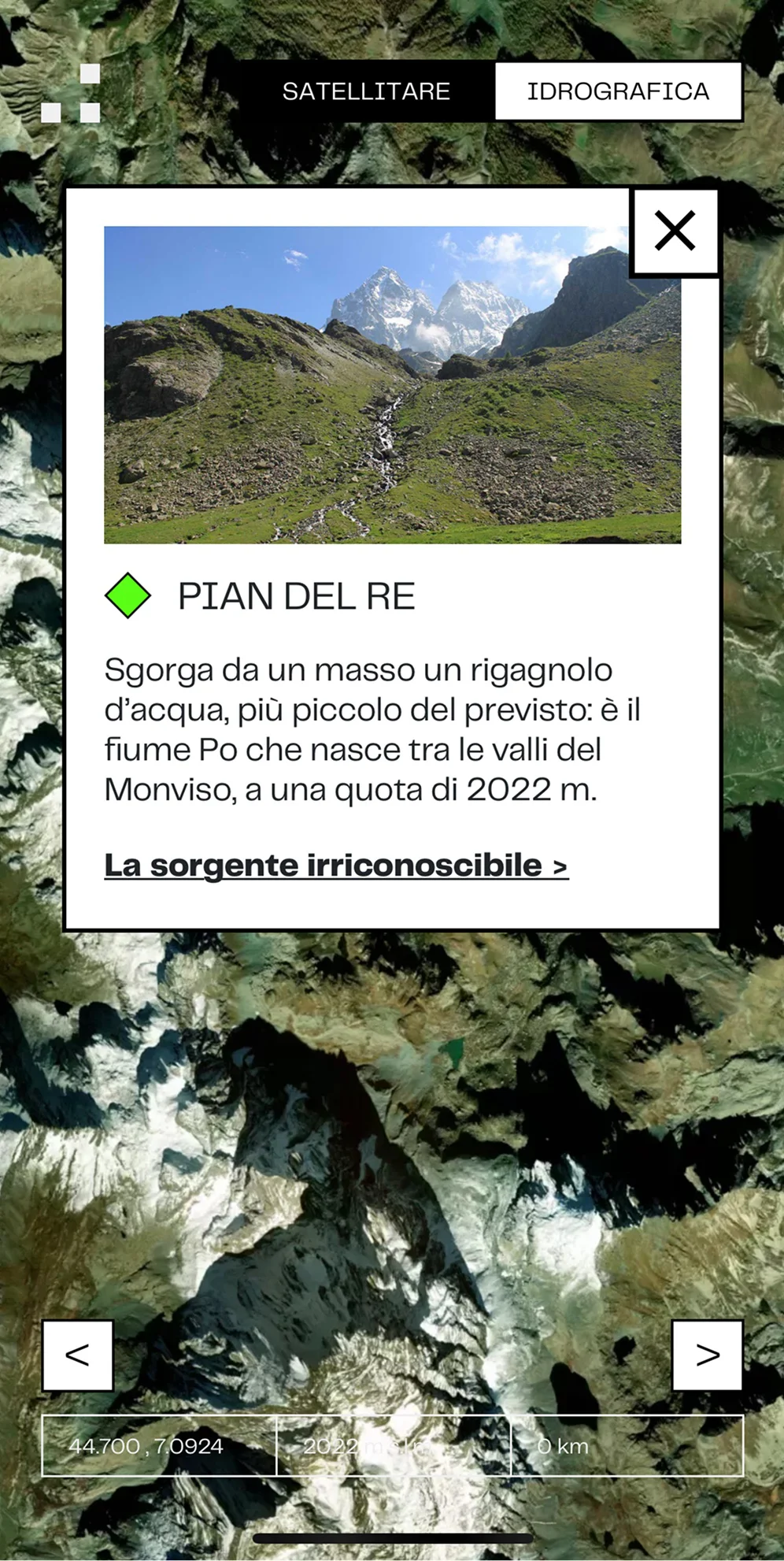 Mockup del sito SOTTOSALE visualizzato su uno smartphone